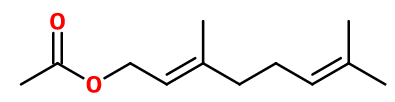 Acétate de géranyle (N° CAS 105-87-3)​