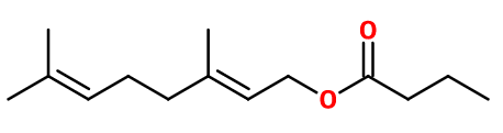 Butyrate de géranyle (N° CAS 106-29-6)​