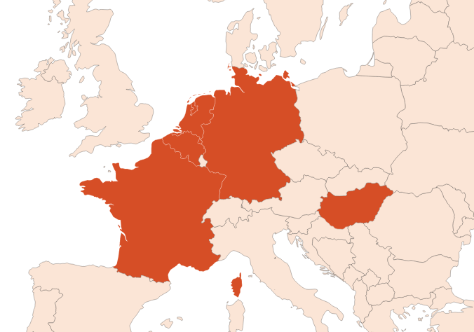 Angélique Racines HE (N° CAS 8015-64-3) Map for Angélique Racines HE (N° CAS 8015-64-3)