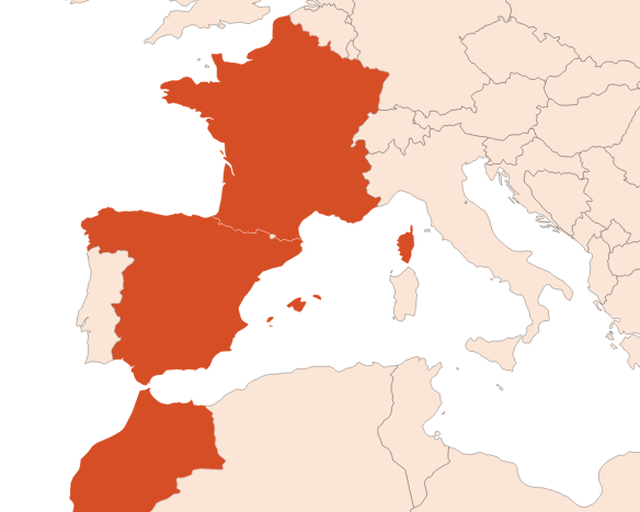 Cire d'Abeille Absolue (N° CAS 8012-89-3) Map for Cire d'Abeille Absolue (N° CAS 8012-89-3)