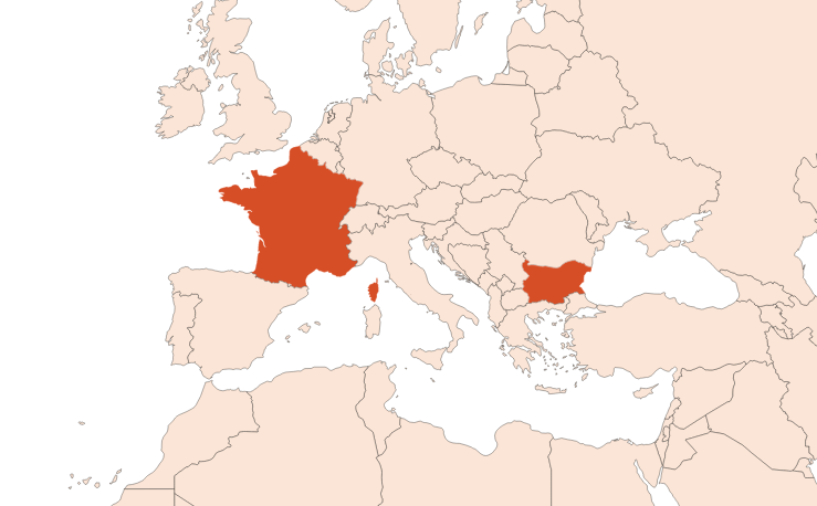 Lavande HE (N° CAS 8000-28-0) Map for Lavande HE (N° CAS 8000-28-0)