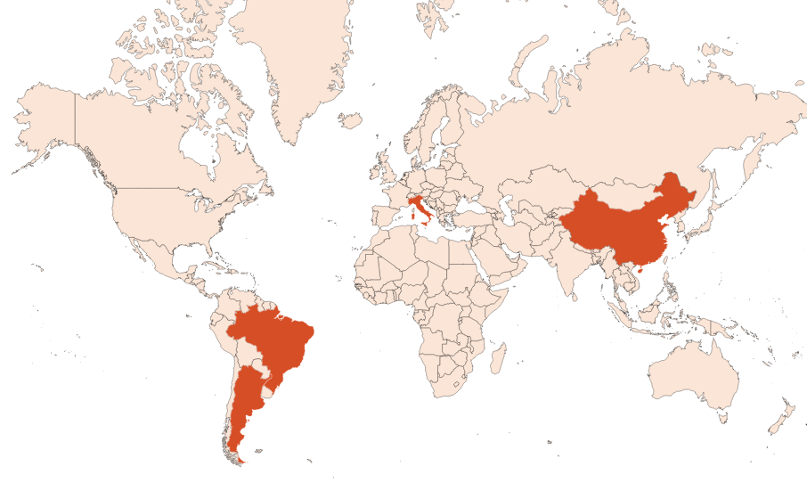 Mandarine Verte HE (N° CAS 84929-38-4) Map for Mandarine Verte HE (N° CAS 84929-38-4)